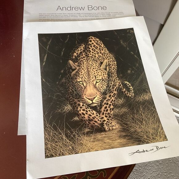 Seriolithograph in Color Silent Stalker by Andrew Bone - Picture 1 of 6